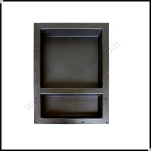 Large Double Shelf Recessed Shower Niche